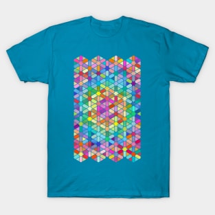 Rainbow Honeycomb with Stars T-Shirt